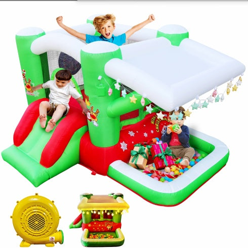 Christmas Inflatable Bouncer for Kids