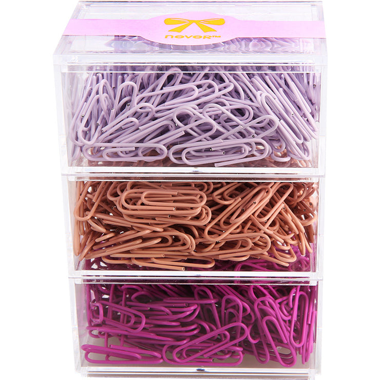 Colored Paper Clips Office Supplies