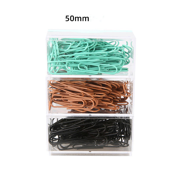 Colored Paper Clips Office Supplies