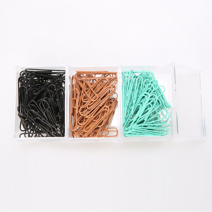 Colored Paper Clips Office Supplies