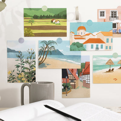 Travel Diaries Wall Decor