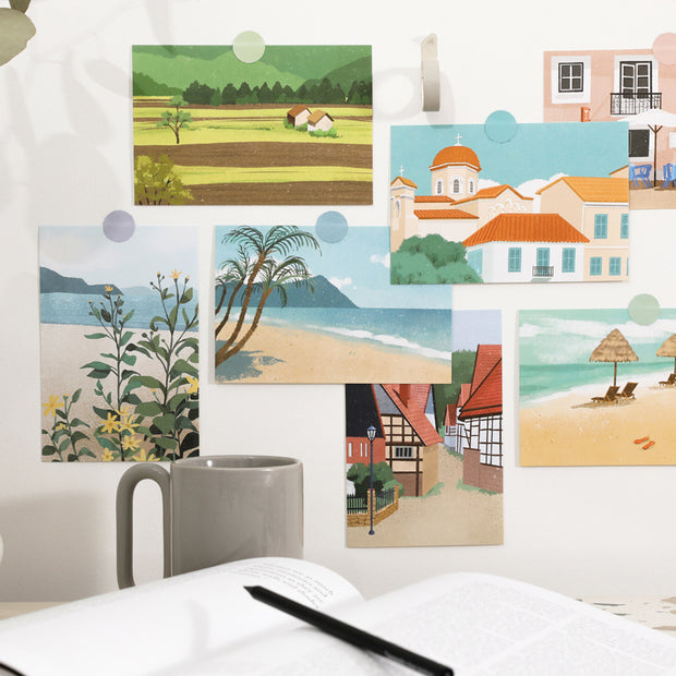 Travel Diaries Wall Decor
