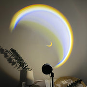 USB Moon Lamp Sunset Projector