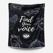 Nordic Line Moon Tapestry Decor