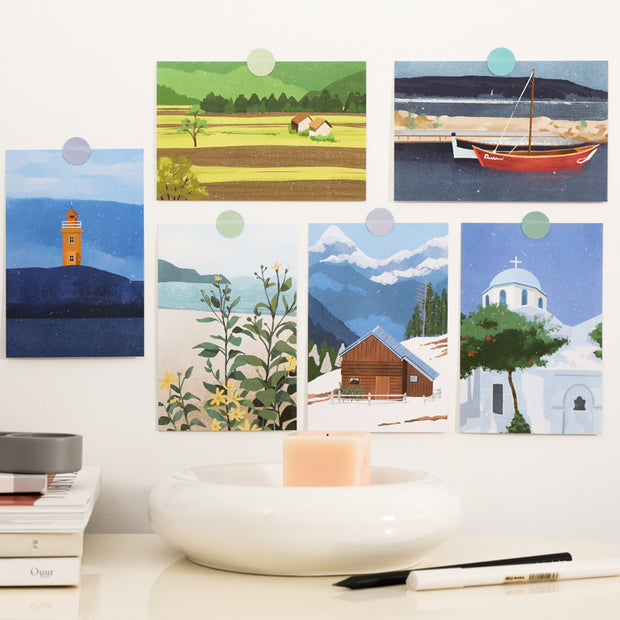 Travel Diaries Wall Decor
