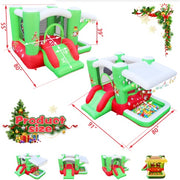 Christmas Inflatable Bouncer for Kids