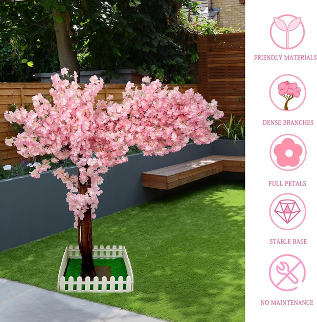 Artificial Cherry Blossom Tree Decor