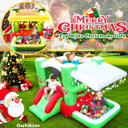 Christmas Inflatable Bouncer for Kids