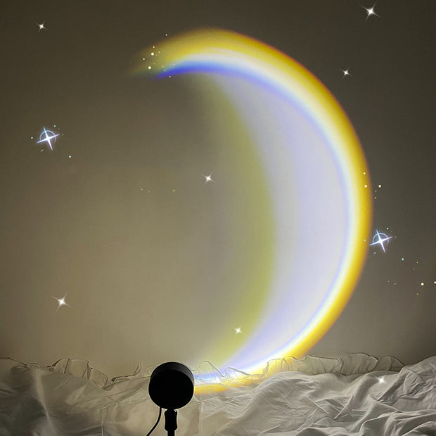 USB Moon Lamp Sunset Projector