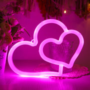 LED Neon Double Love Sign