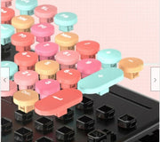 Wireless Punk Keyboard Mouse Set