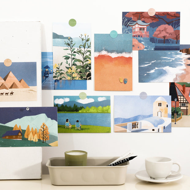 Travel Diaries Wall Decor