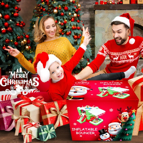 Christmas Inflatable Bouncer for Kids