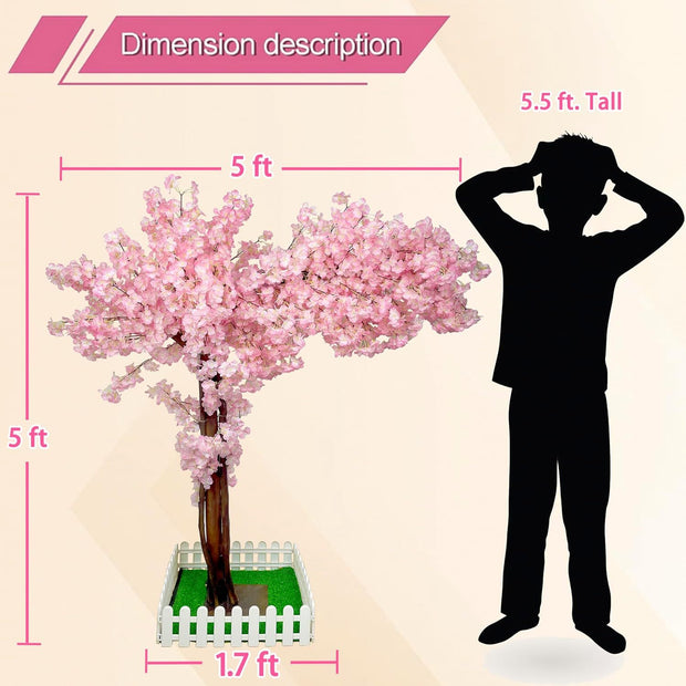 Artificial Cherry Blossom Tree Decor