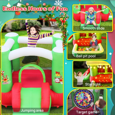 Christmas Inflatable Bouncer for Kids