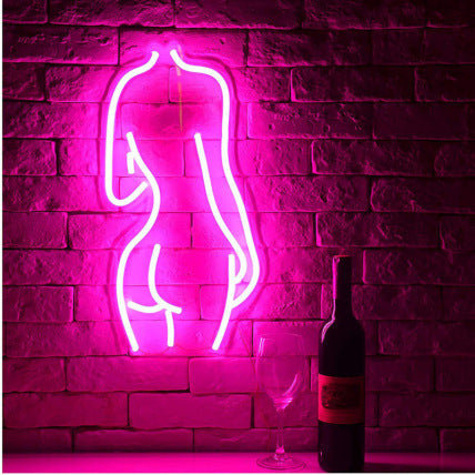Lady LED Neon Sign Light